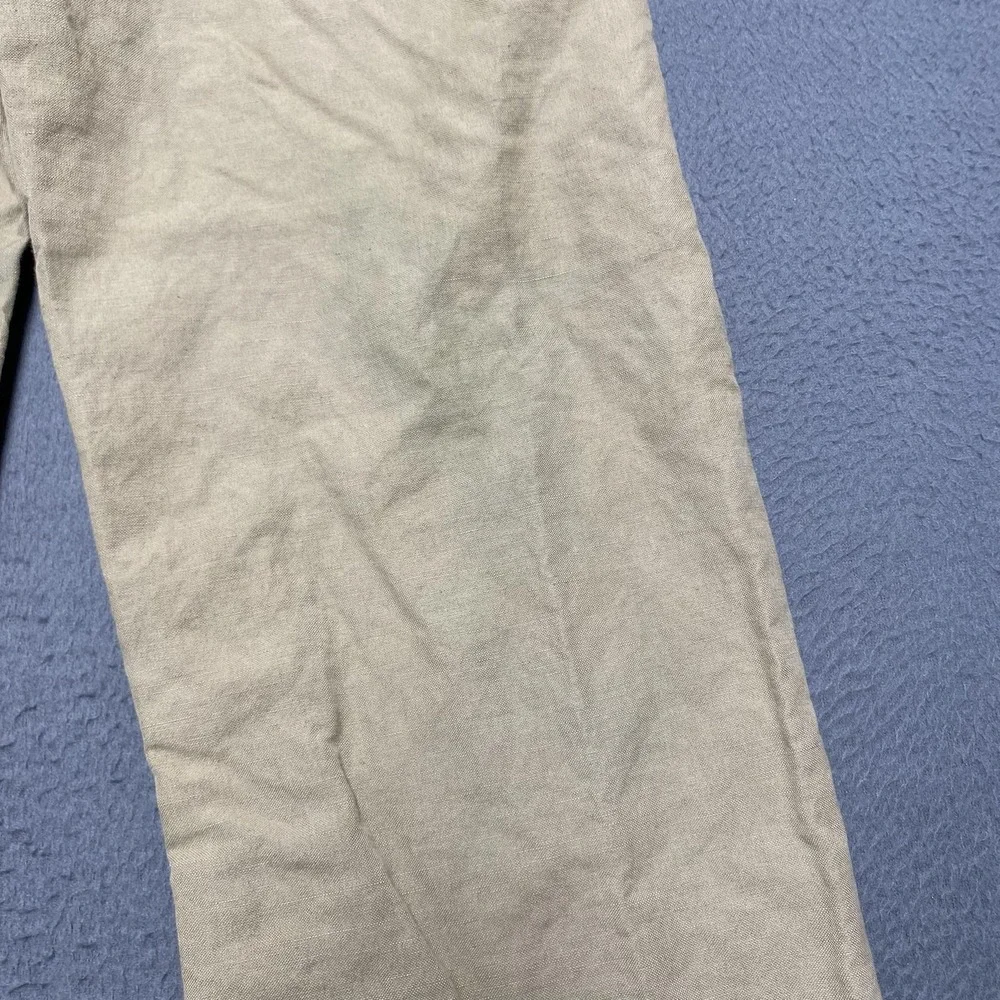 Banana Republic Pants Mens‎ 31x29 Beige Linen Cotton Chino Straight Leg Casual